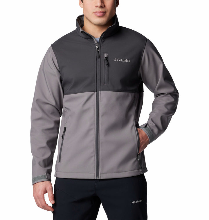 COLUMBIA SOFTSHELL JACKET - CITY GREY