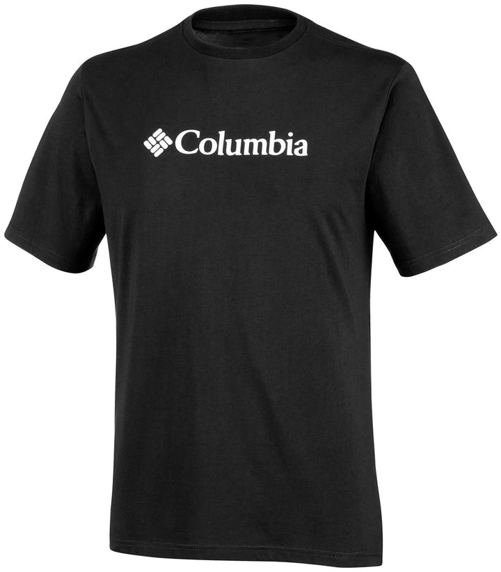 COLUMBIA BASIC LOGO TEE - BLACK