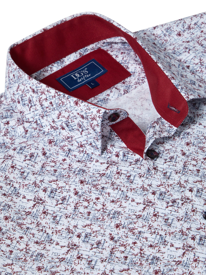 DRIFTER 14681SS SHIRT - 66 MAROON