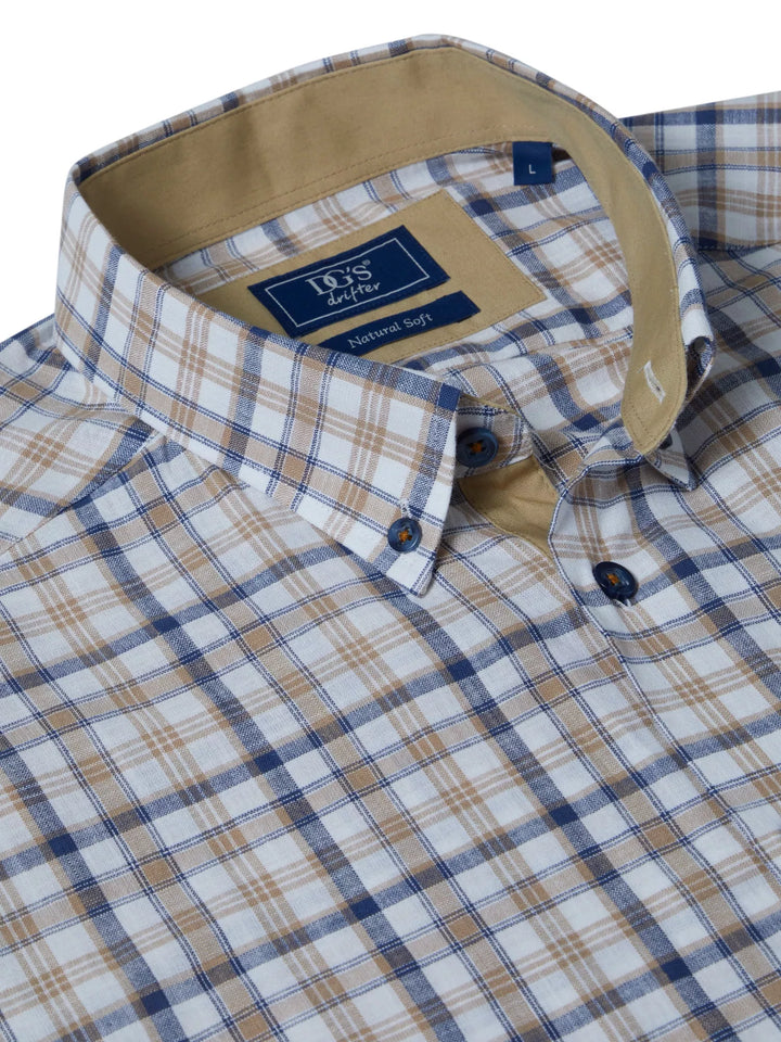 DRIFTER 14787SS SHIRT - 44 TAN