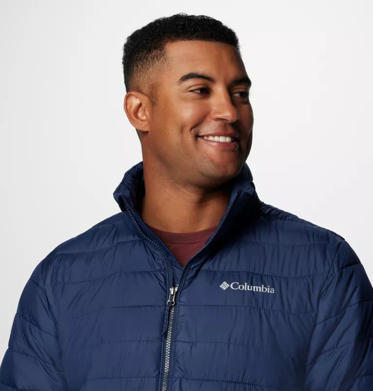 COLUMBIA POWDER LITE JACKET - NAVY