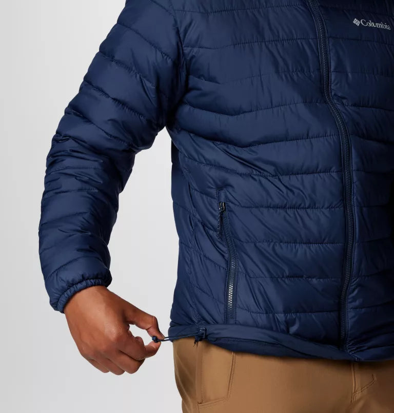 COLUMBIA POWDER LITE JACKET - NAVY