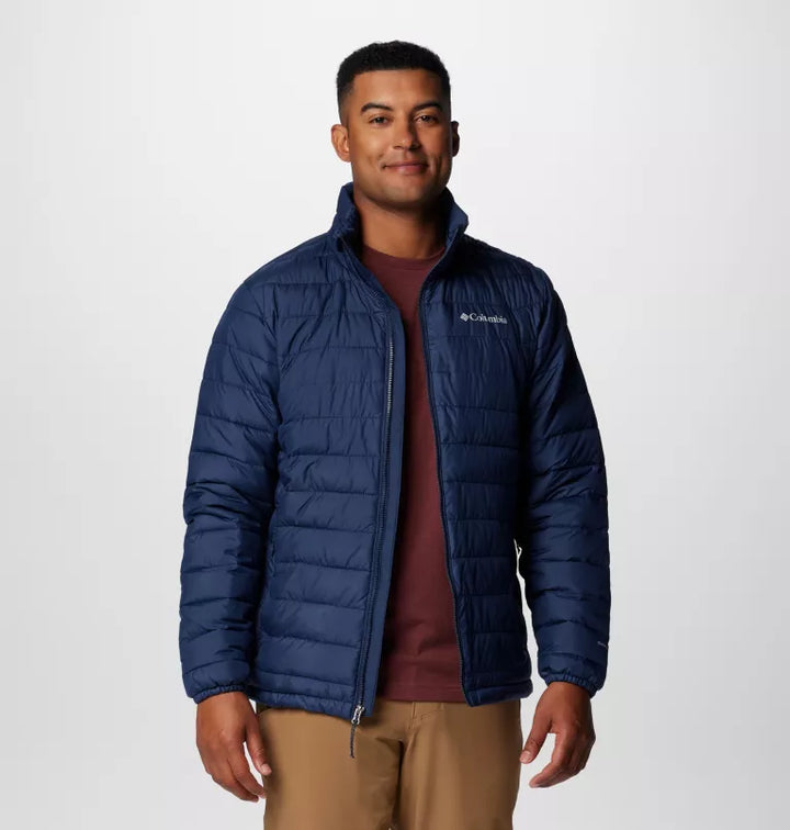 COLUMBIA POWDER LITE JACKET - NAVY