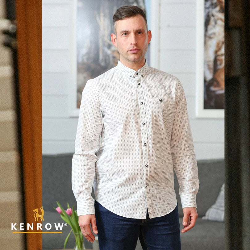 KENROW CONOR SHIRT - WHITE