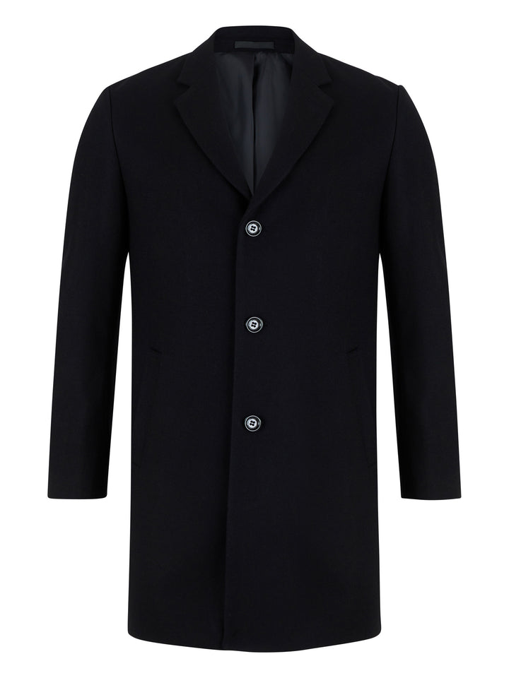 DG OSBOURNE OVERCOAT BLACK