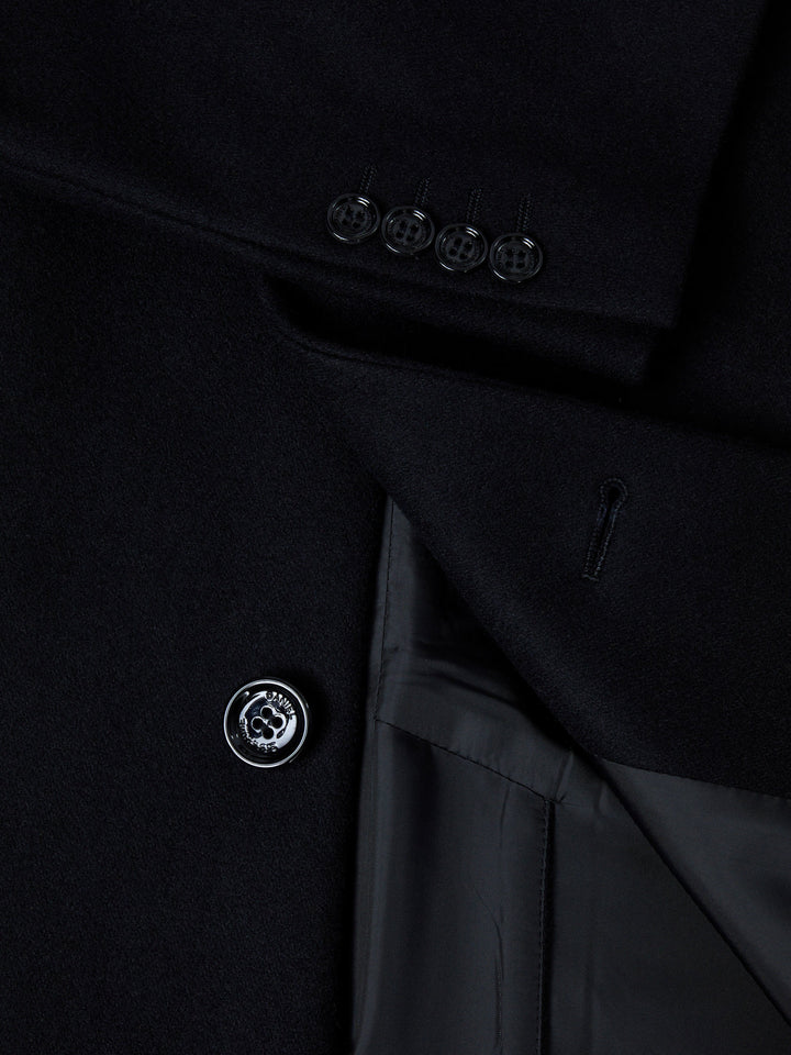 DG OSBOURNE OVERCOAT BLACK