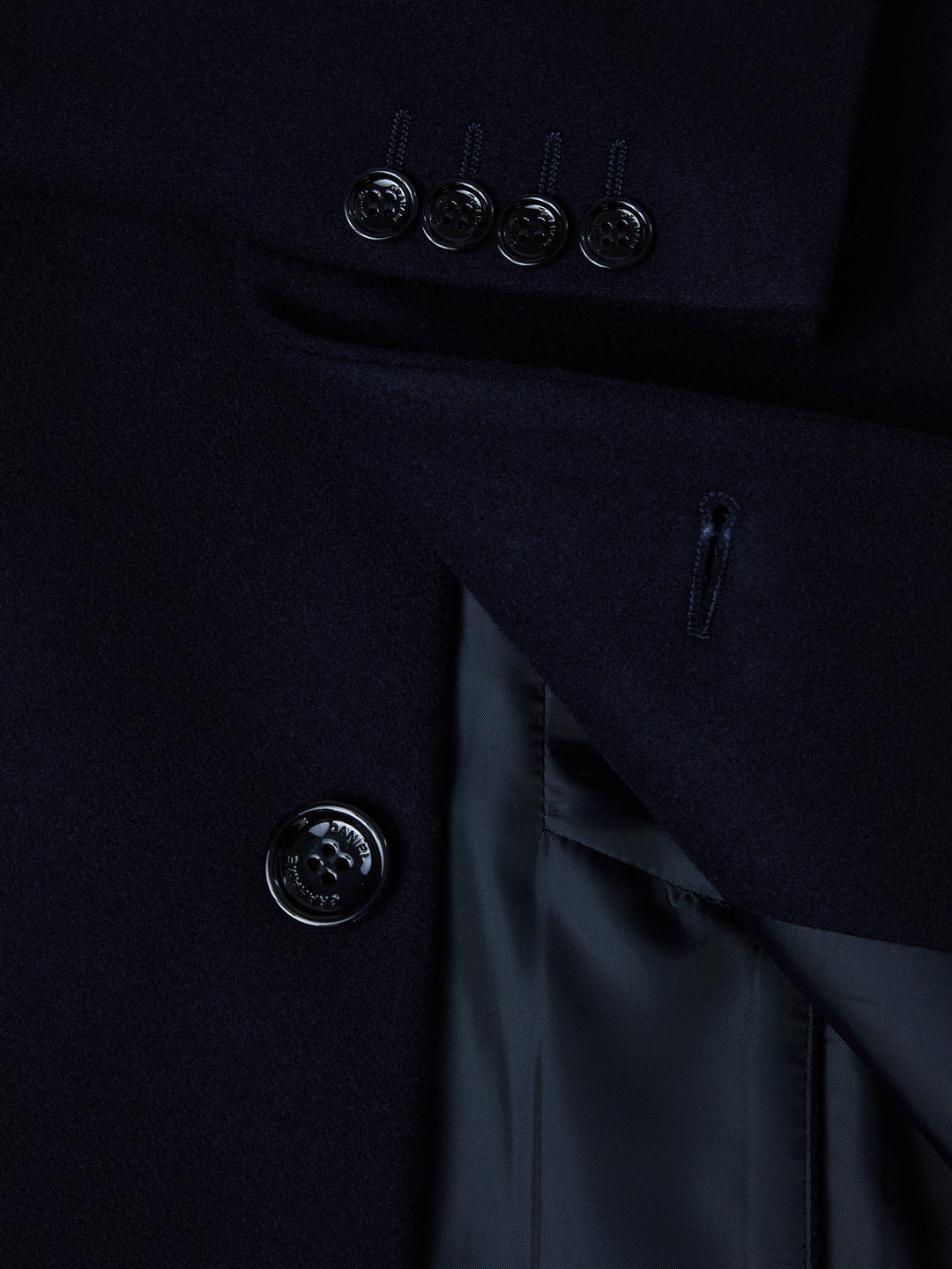 DG OSBOURNE OVERCOAT NAVY