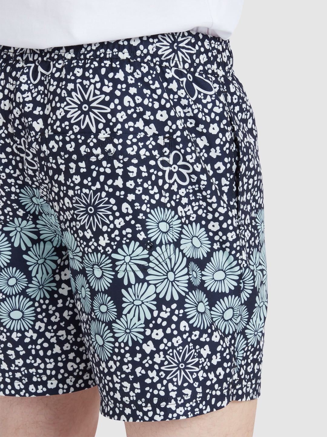 FARAH COLBERT FLOWER PRINT - NAVY