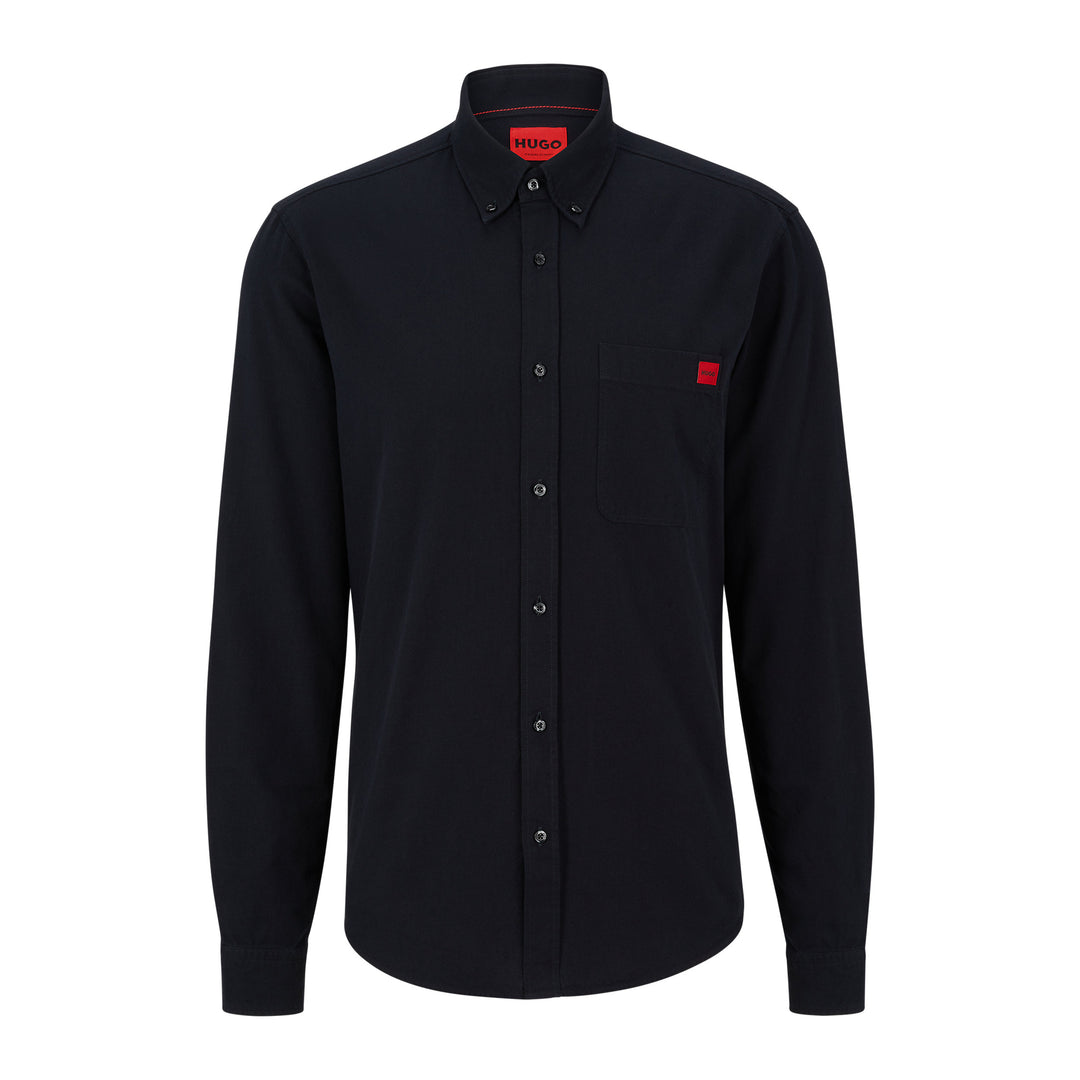 HUGO EVITO SHIRT - BLACK