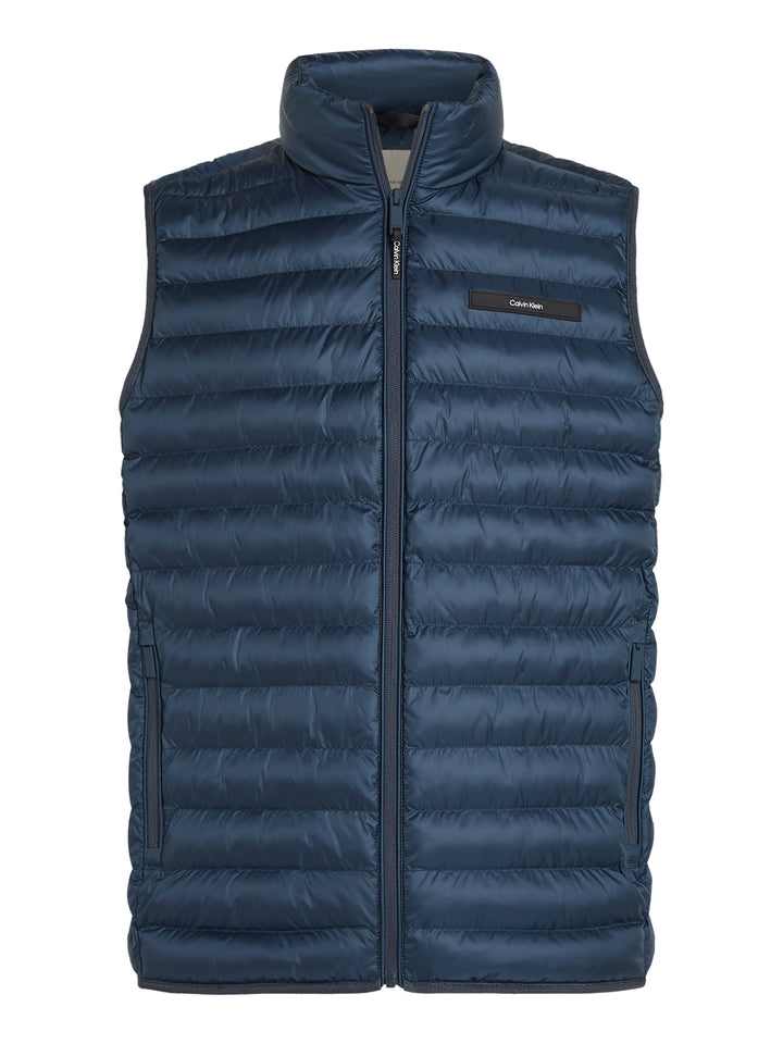 CK LW QUILT VEST - INK