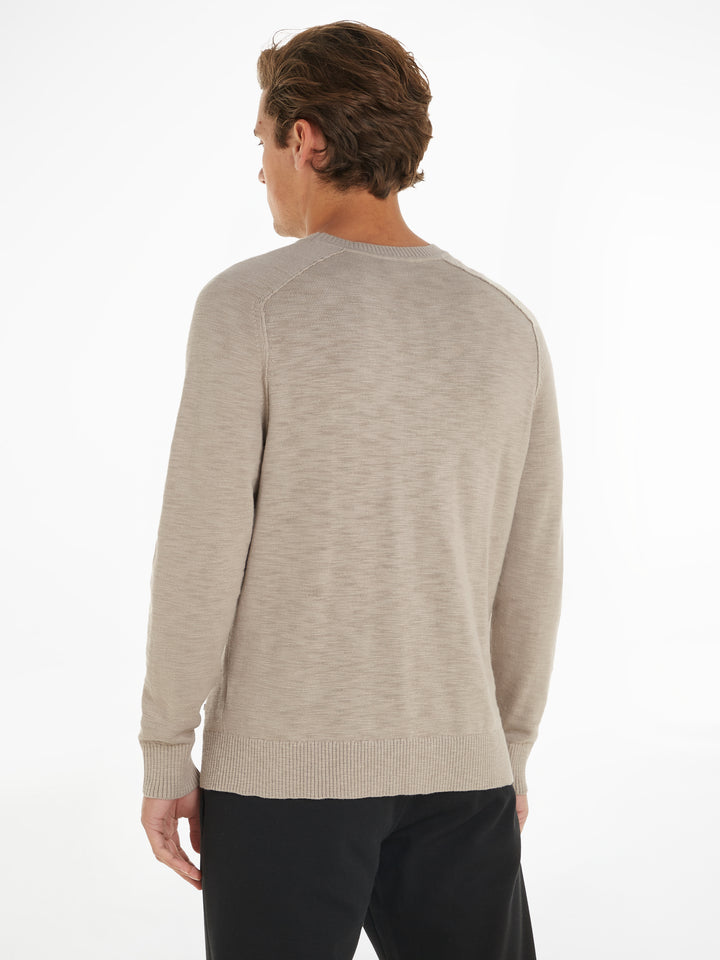 CK SLUB TEXTURE SWEATER - ATMOSPHERE