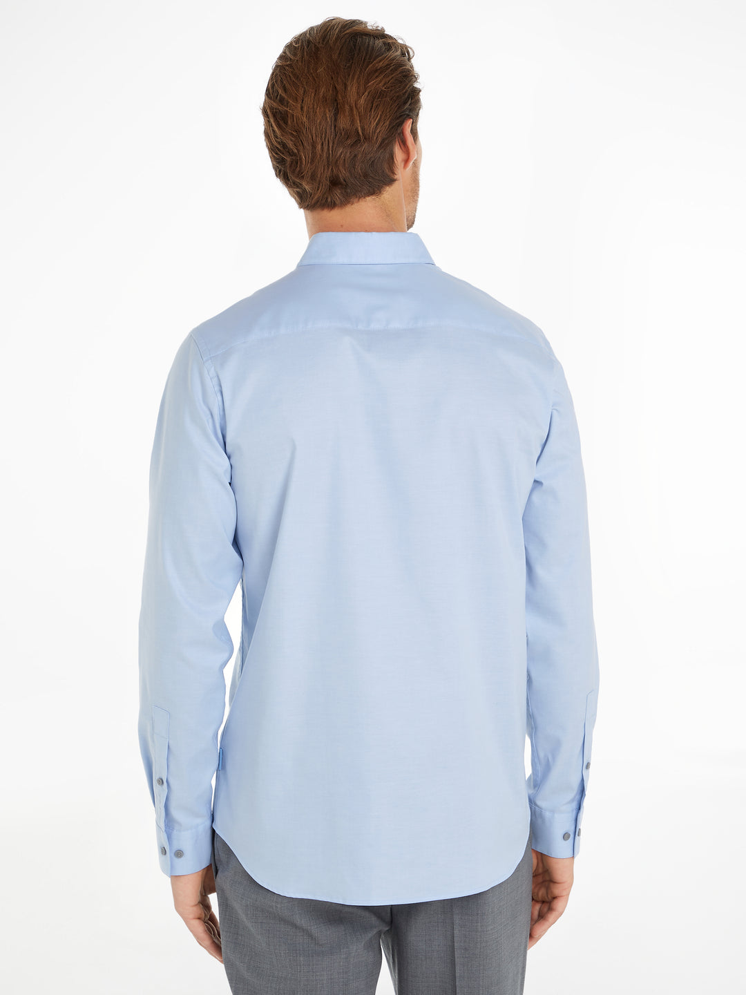 CK OXFORD STRETCH REG FIT SHIRT - VISTA