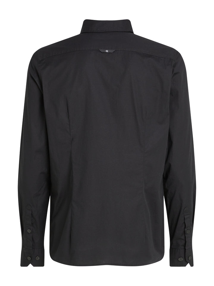 CKJ SLIM STRETCH SHIRT - BLACK