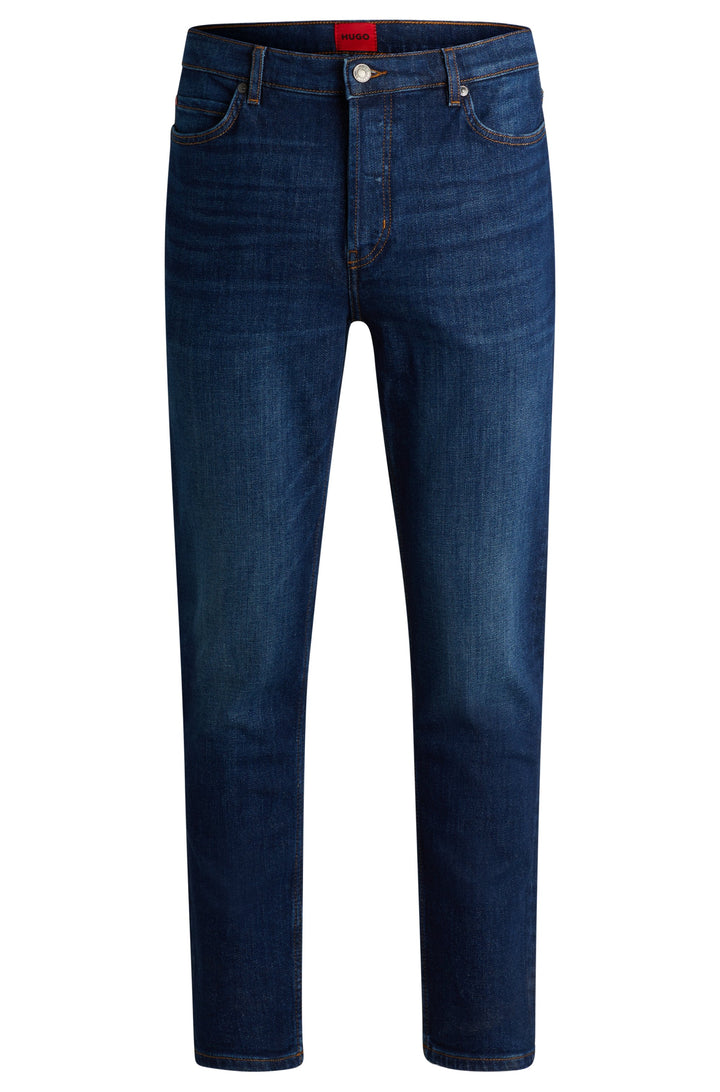 HUGO 634 TAPPERED JEAN - DARK BLUE