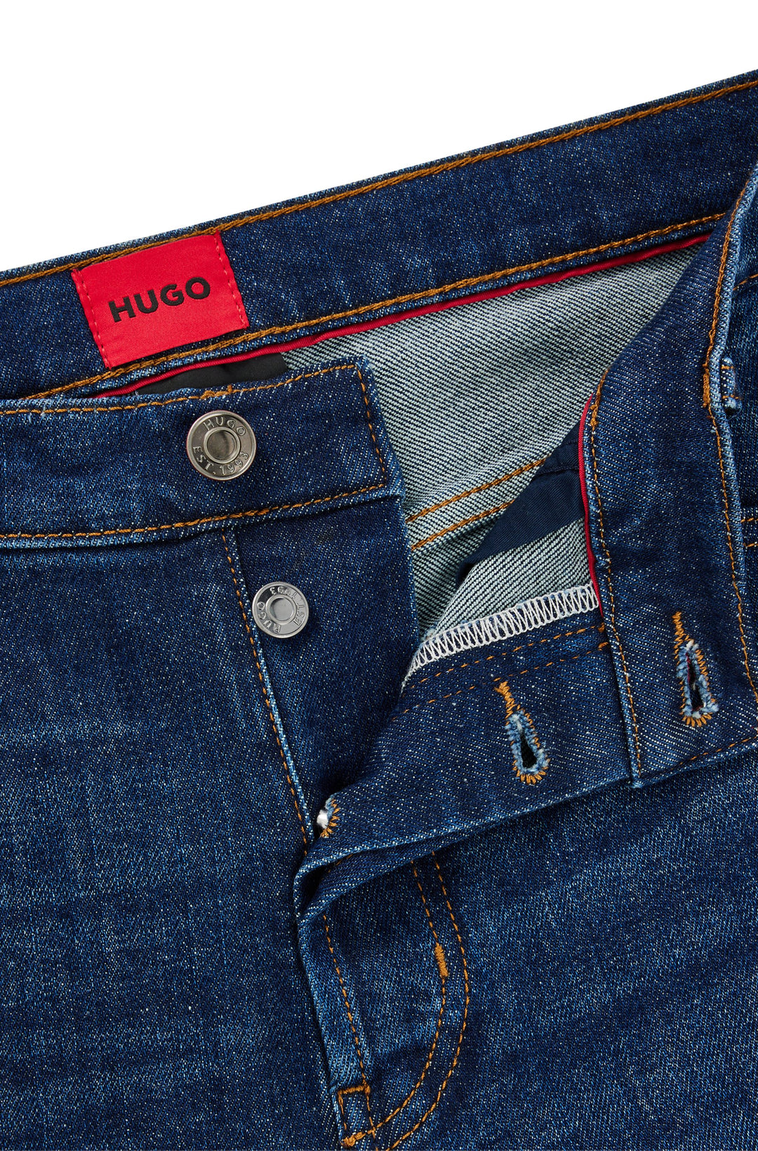 HUGO 634 TAPPERED JEAN - DARK BLUE