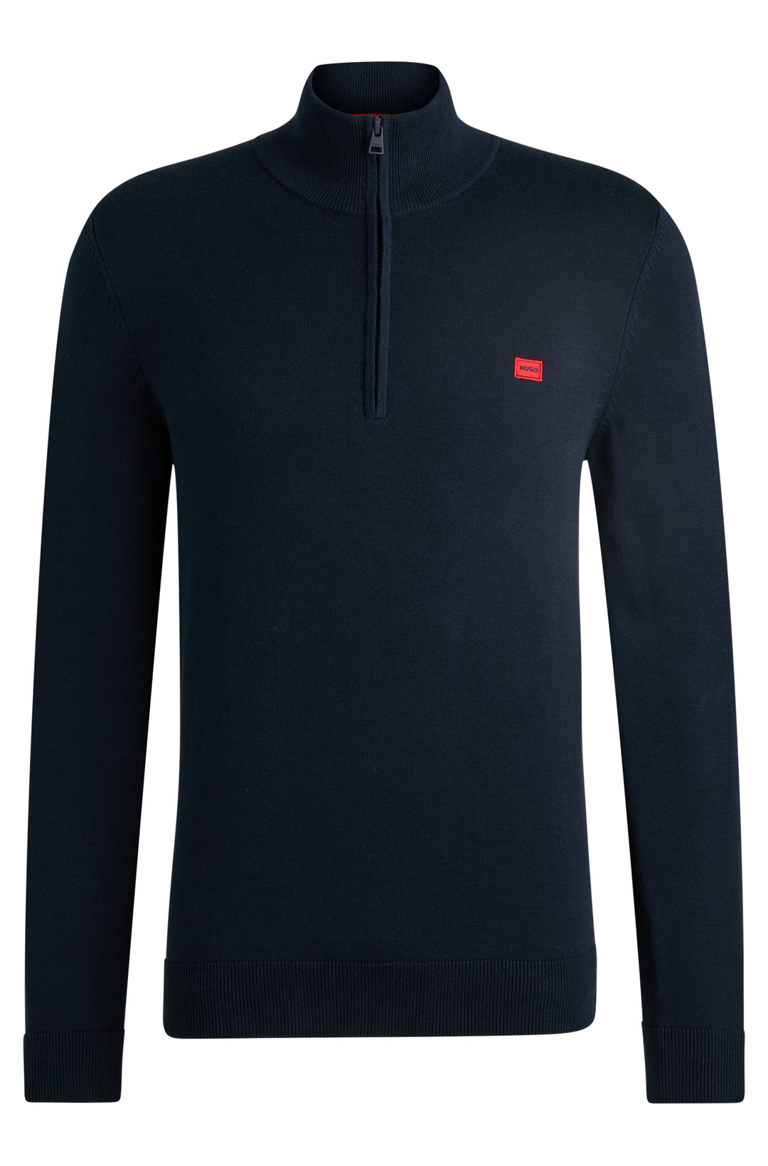 HUGO SAN QUINTUS- C 1/2 ZIP - NAVY