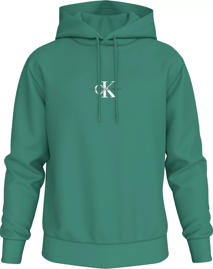 CKJ MONOLOGO HOODIE - BAHAMA GREEN