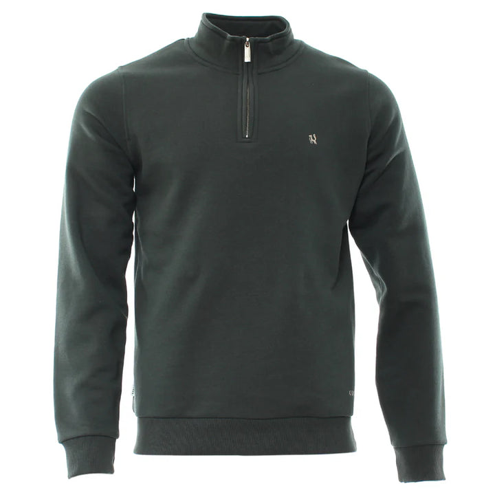 KENROW JERALD HALF ZIP JUMPER - TEAL