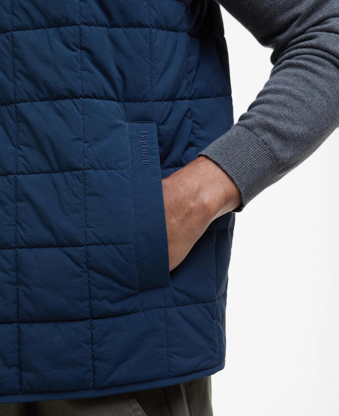 BARBOUR ELMSTONE QUILTED GILET - NAVY