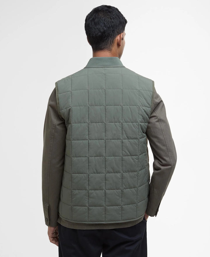 BARBOUR ELMSTONE QUILTED GILET - GREEN