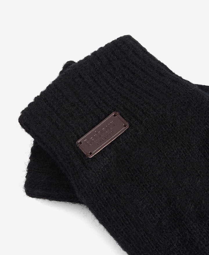 BARBOUR CARLTON GLOVES - BLACK