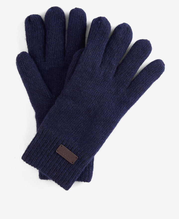 BARBOUR CARLTON GLOVES - NAVY