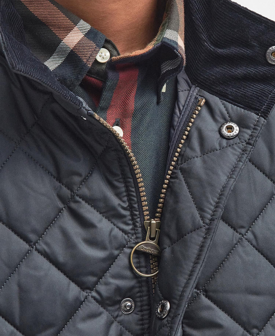 BARBOUR CHELSEA SPORTSQUILT - NAVY