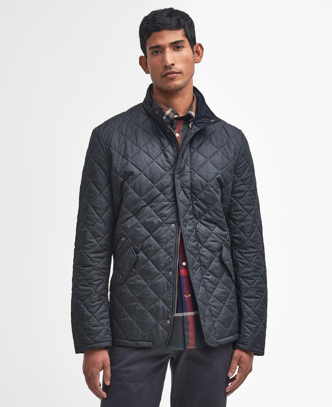 BARBOUR CHELSEA SPORTSQUILT - NAVY