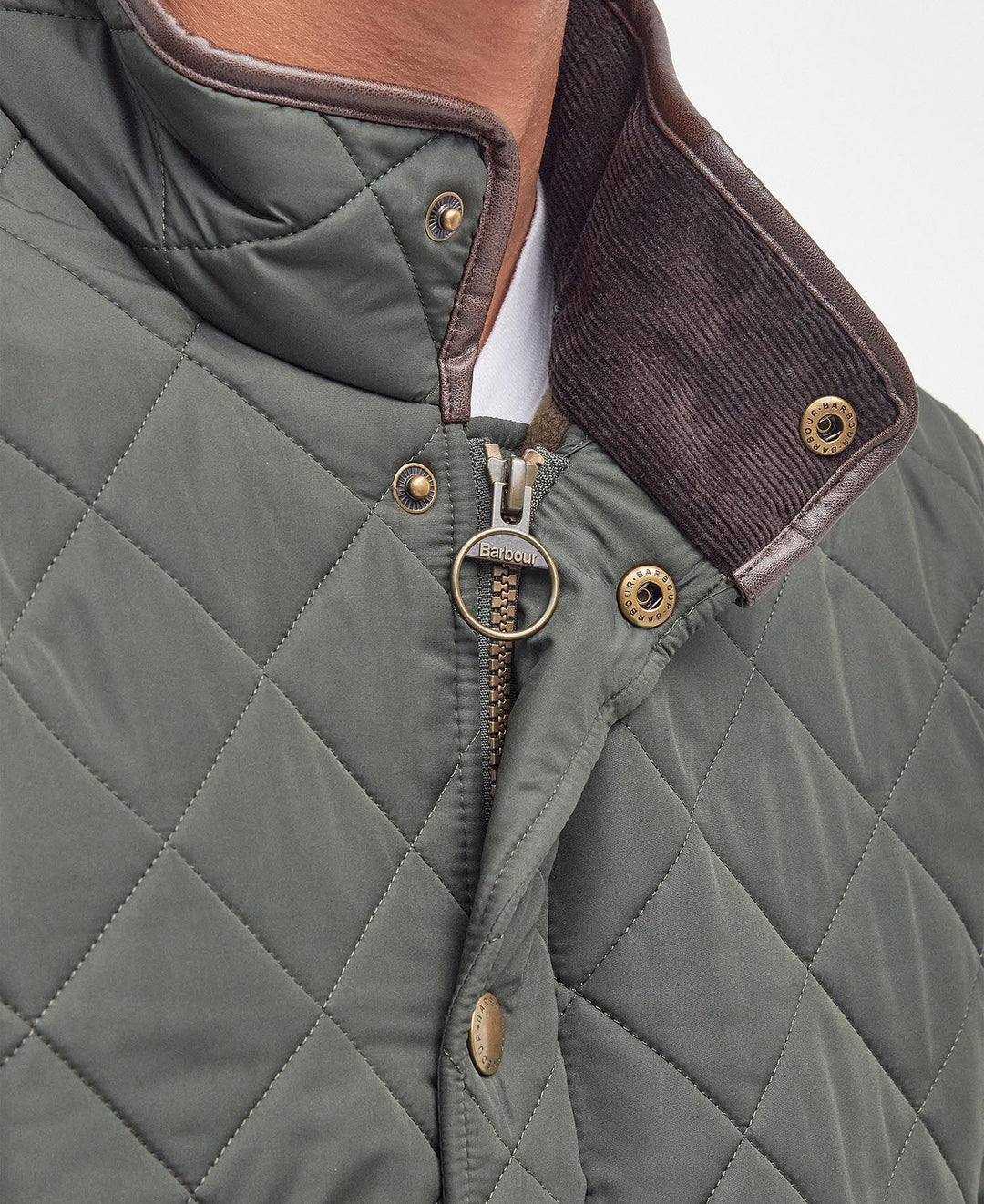 BARBOUR POWELL QUILT - SAGE