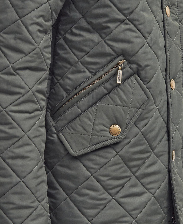 BARBOUR POWELL QUILT - SAGE