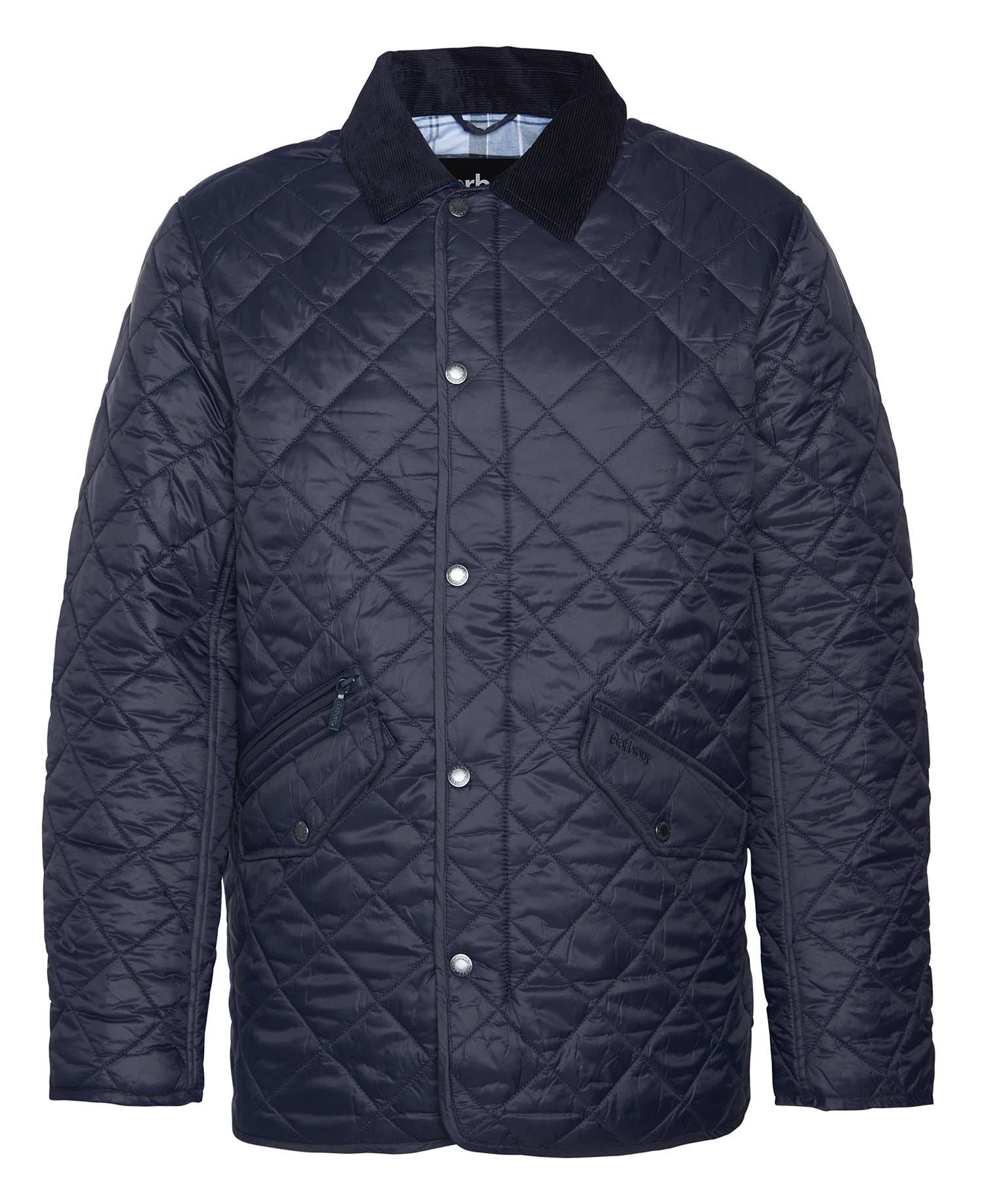 BARBOUR MODERN CHELSEA QUILT NAVY T W Menswear