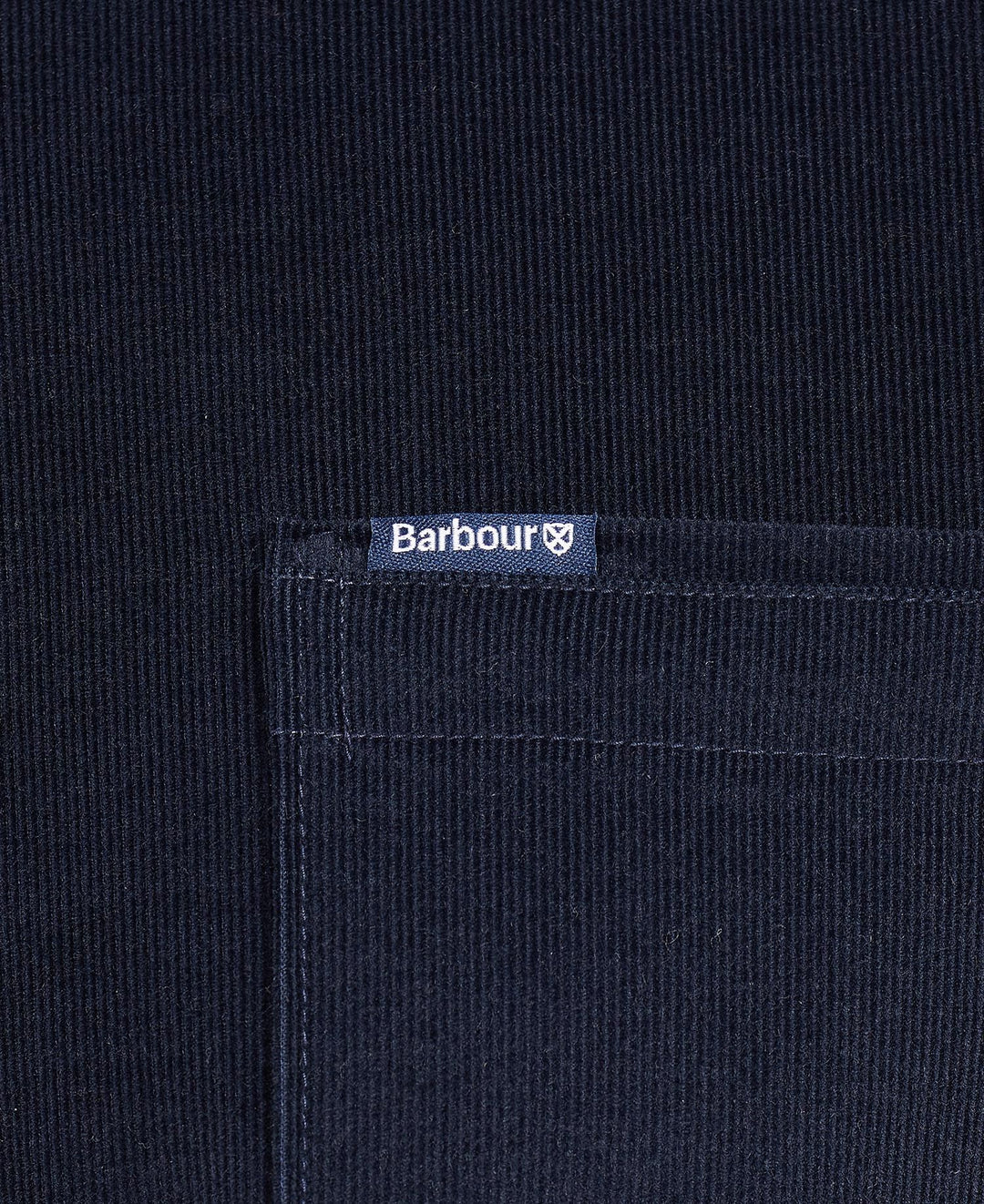 BARBOUR RAMSEY CORD SHIRT - NAVY