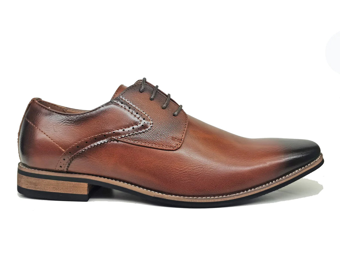 MARCOZZI PRAGUE SHOE - COGNAC