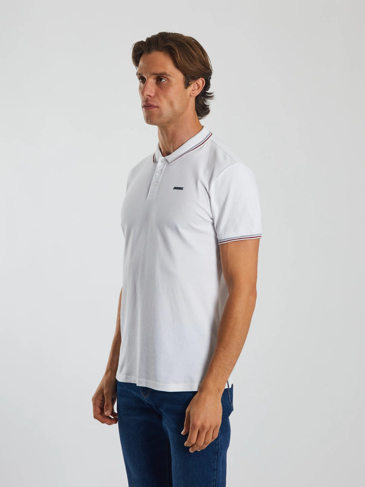 DIESEL POGBA POLO - DOVE WHITE