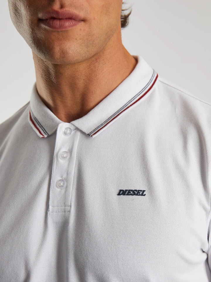 DIESEL POGBA POLO - DOVE WHITE