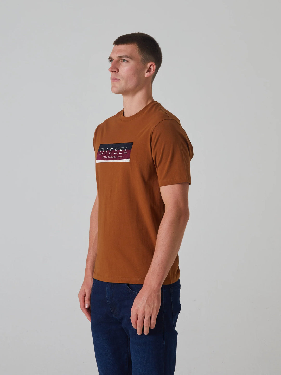 DIESEL TIMOTHY TEE - MAPLE WOOD