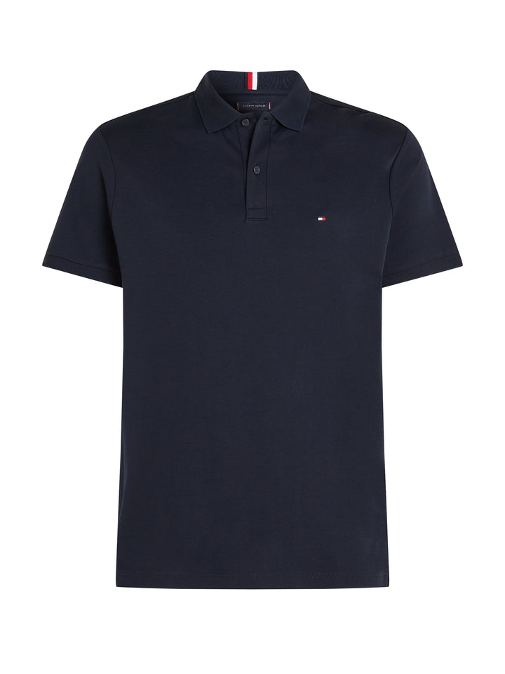 TH LIQUID COTTON ESS REG POLO - NAVY