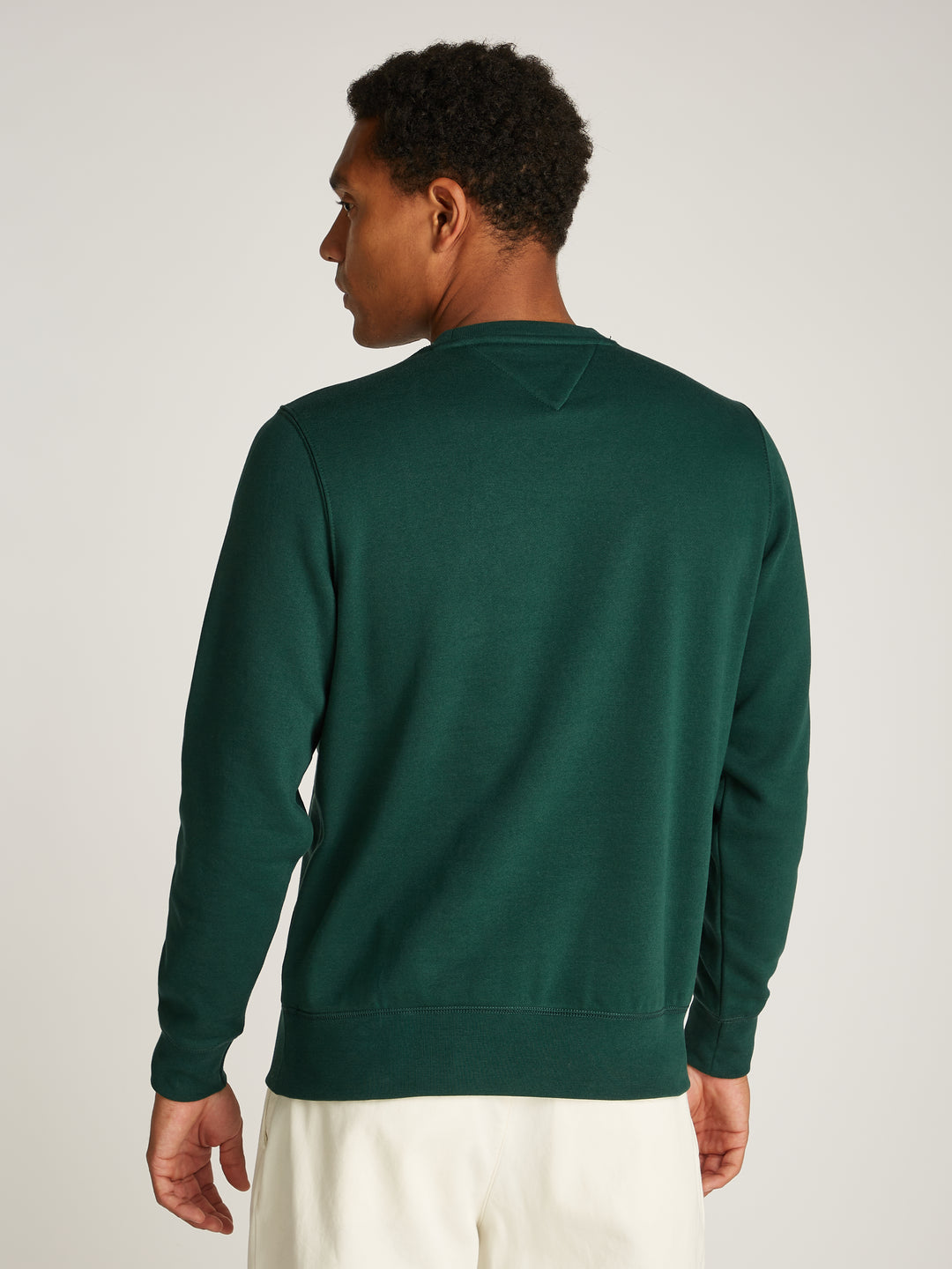 TH TOMMY LOGO SWEATSHIRT - GREEN