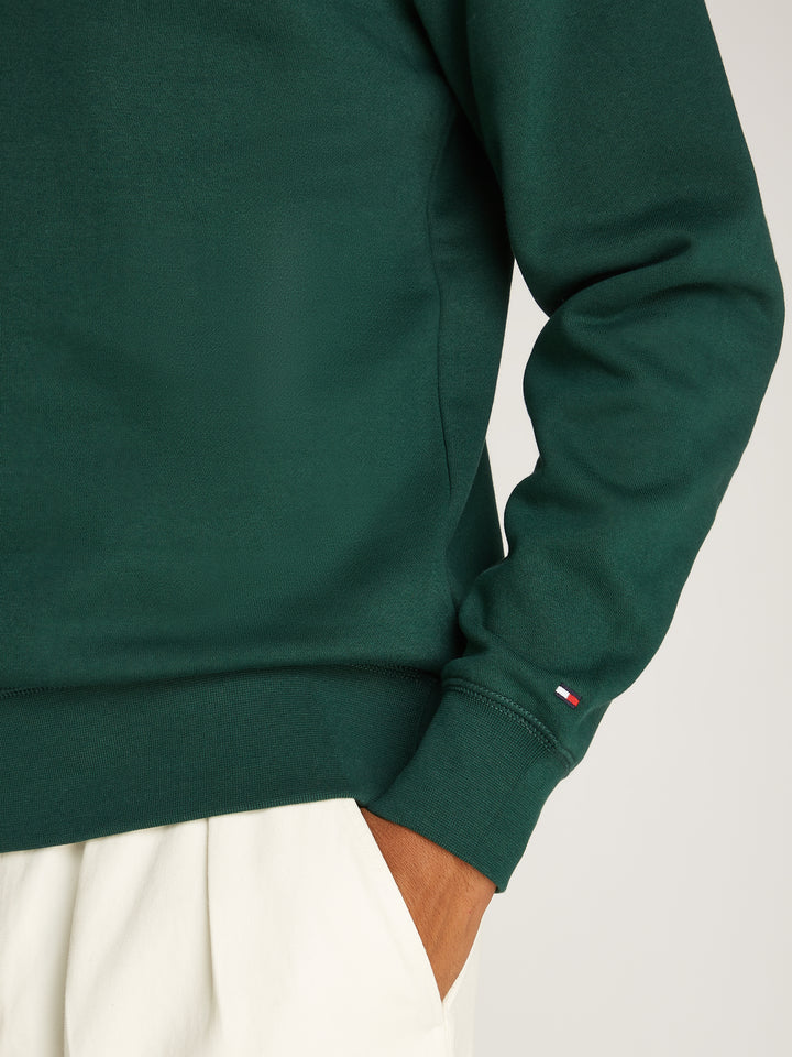 TH TOMMY LOGO SWEATSHIRT - GREEN