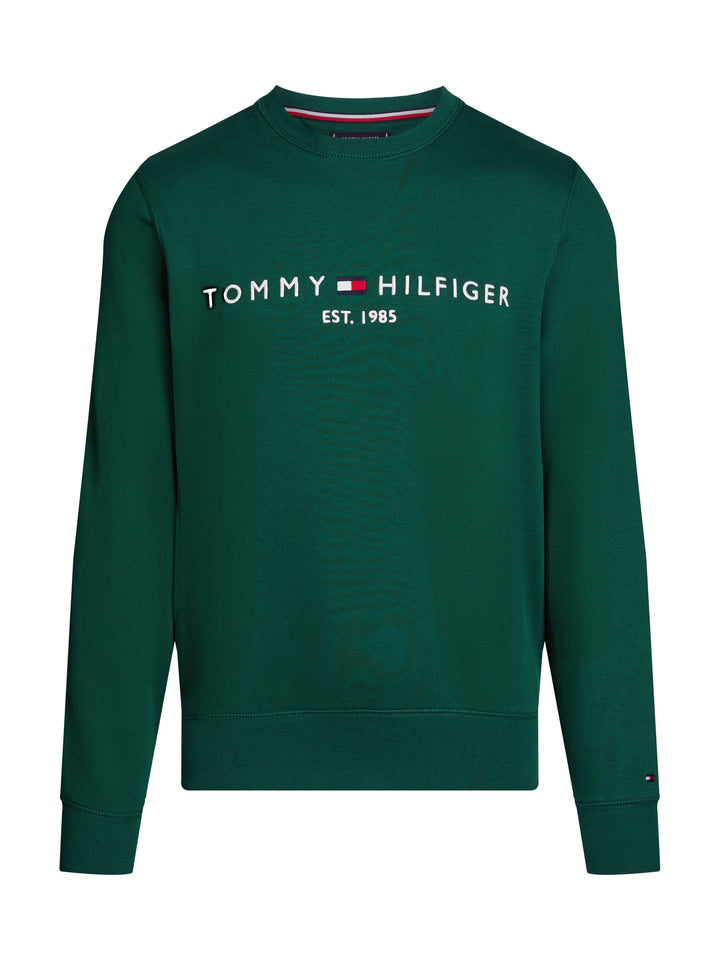 TH TOMMY LOGO SWEATSHIRT - GREEN