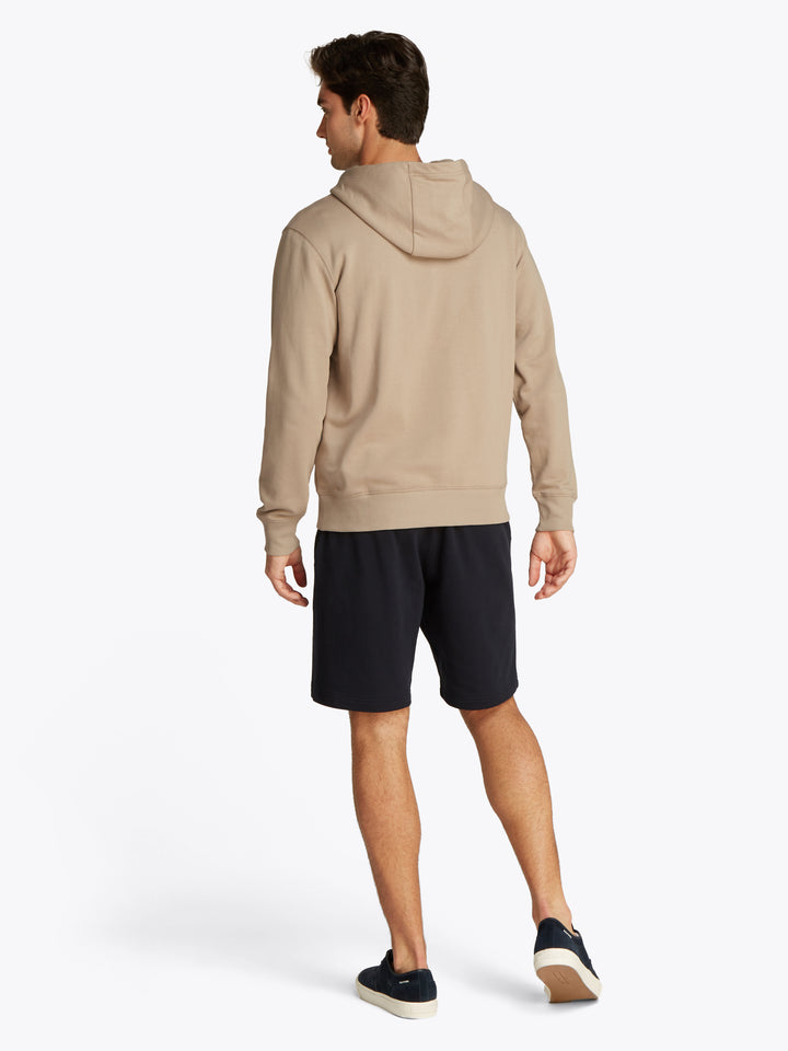 TH ESSENTIAL TERRY HOODY - SANDALWOOD