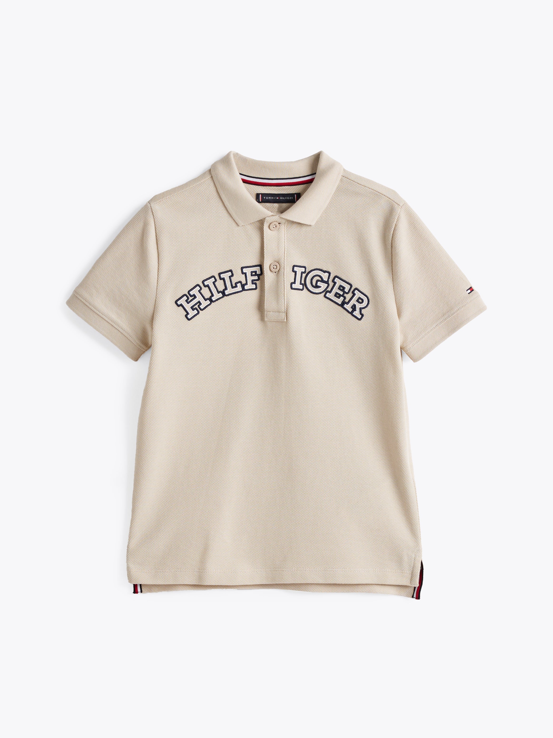 TH BOYS MONOTYPE REGULAR POLO BEIGE