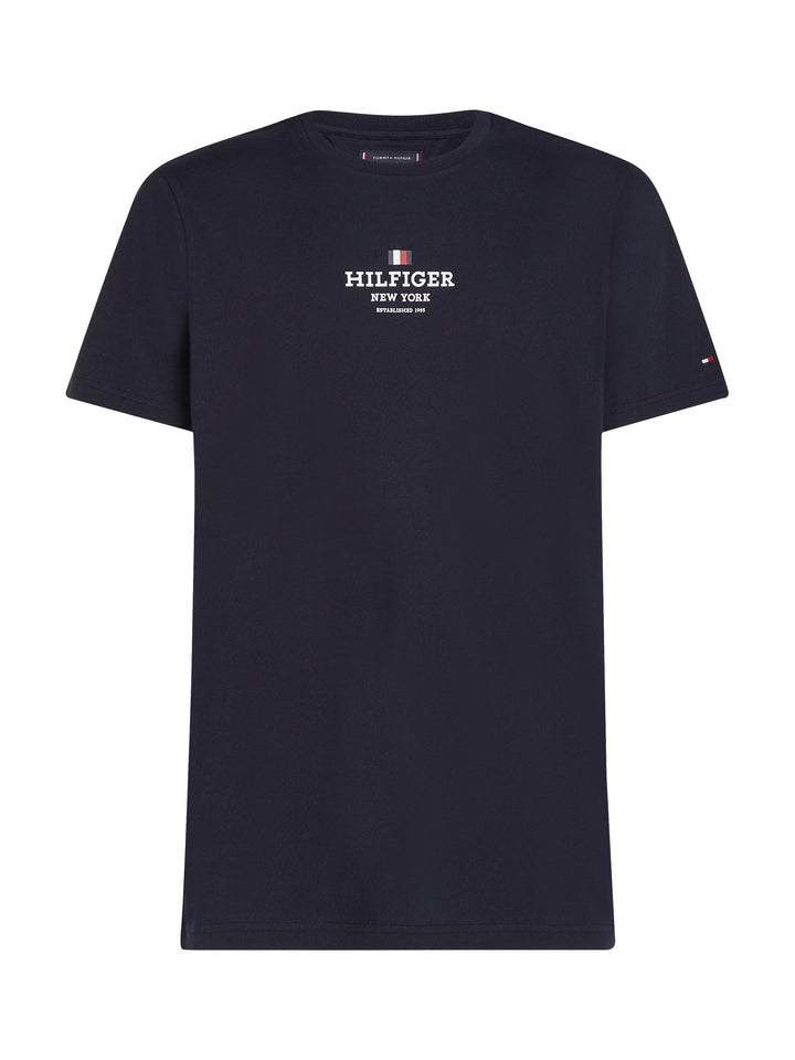 TH RWB HILFIGER TEE - NAVY