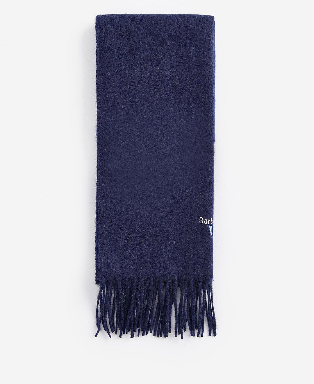 BARBOUR PLAIN LWOOL SCARF - NAVY