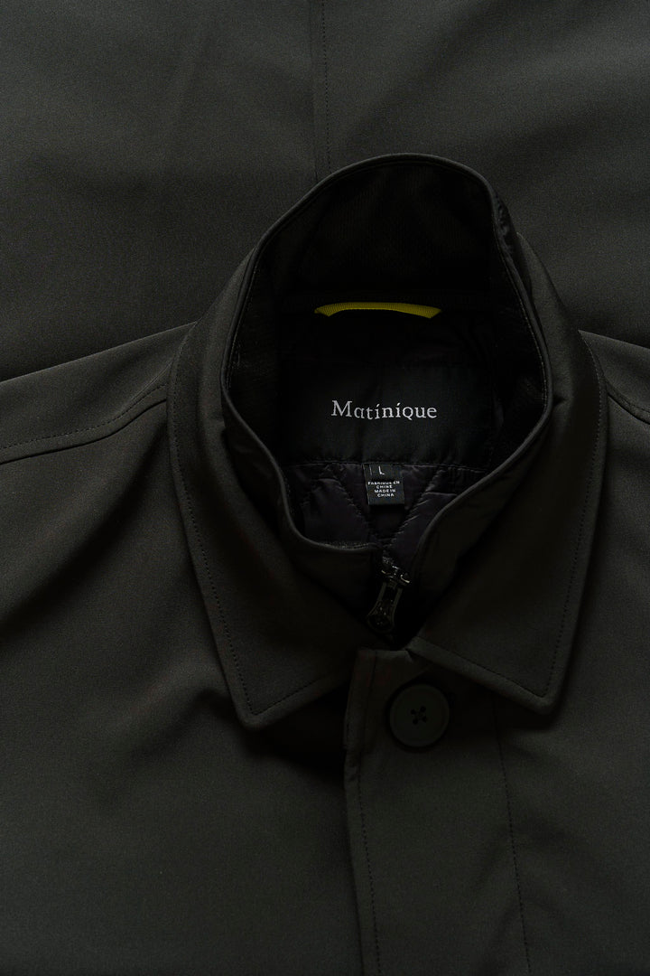 MANTINIQUE PHILMAN COAT - BLACK