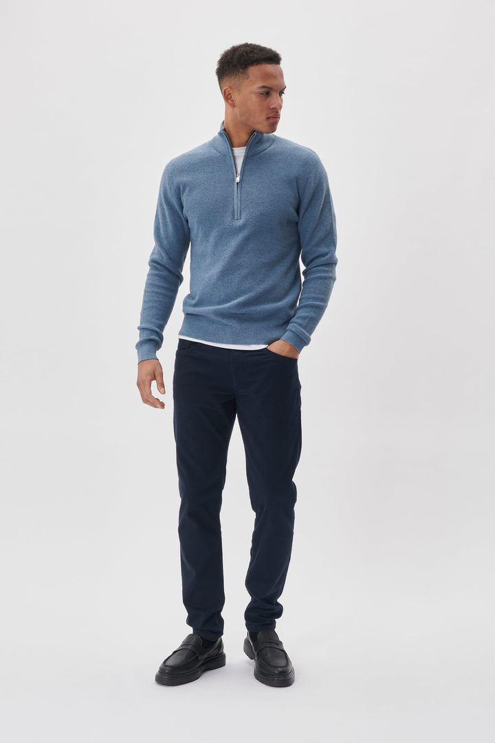 MATINIQUE MALAGOON 1/2 ZIP - BLUE