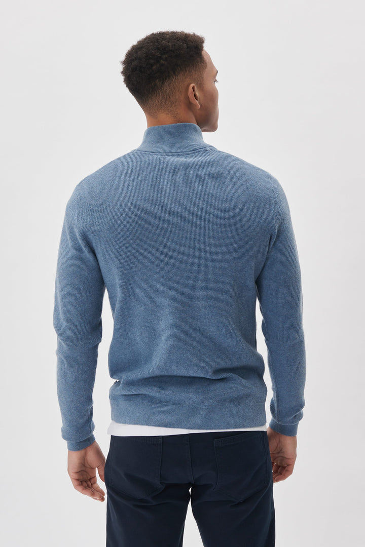 MATINIQUE MALAGOON 1/2 ZIP - BLUE