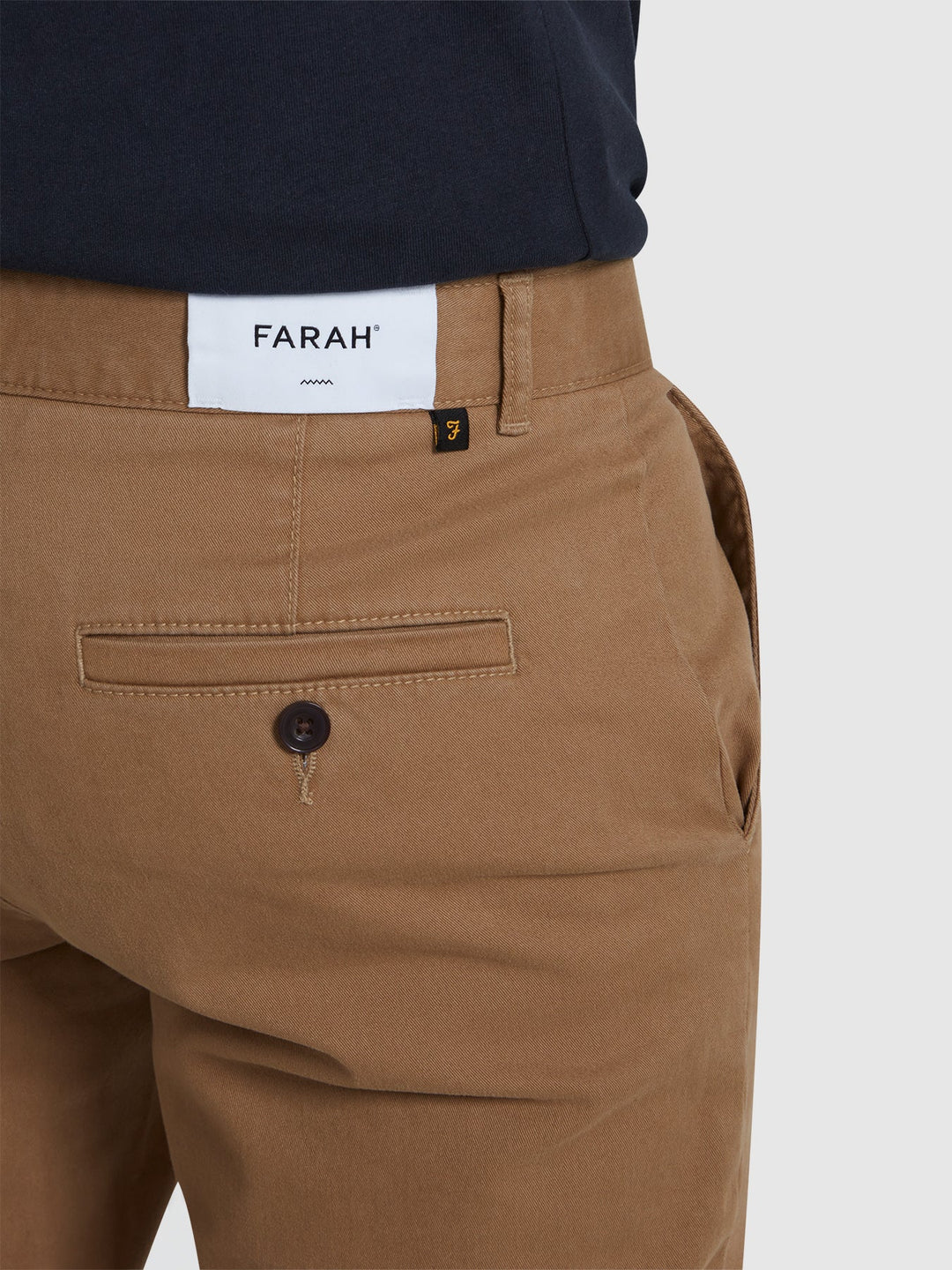 FARAH ELM SLIM CHINO - BEIGE