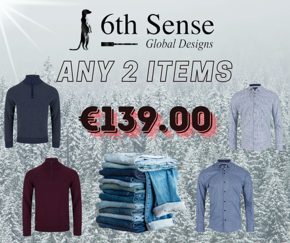 ANY 2 6TH SENSE ITEMS €139.00