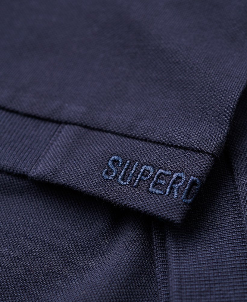 SUPERDRY CITY PIQUE POLO - NAVY